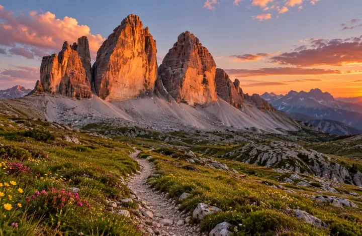 szlaki w dolomitach